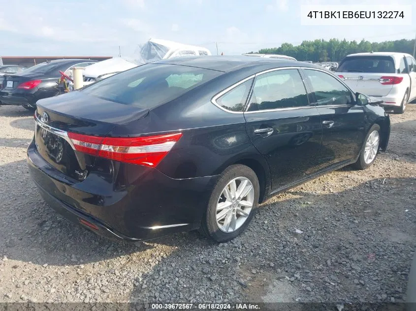 4T1BK1EB6EU132274 2014 Toyota Avalon Xle