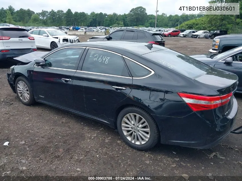 2014 Toyota Avalon Hybrid Limited VIN: 4T1BD1EB8EU030601 Lot: 39903705