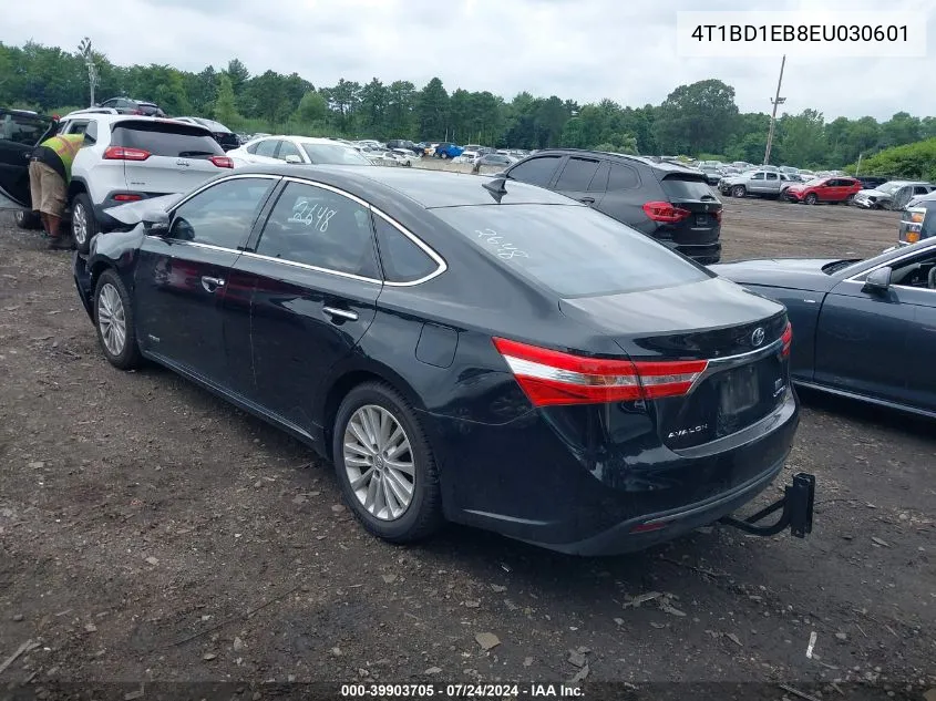 2014 Toyota Avalon Hybrid Limited VIN: 4T1BD1EB8EU030601 Lot: 39903705