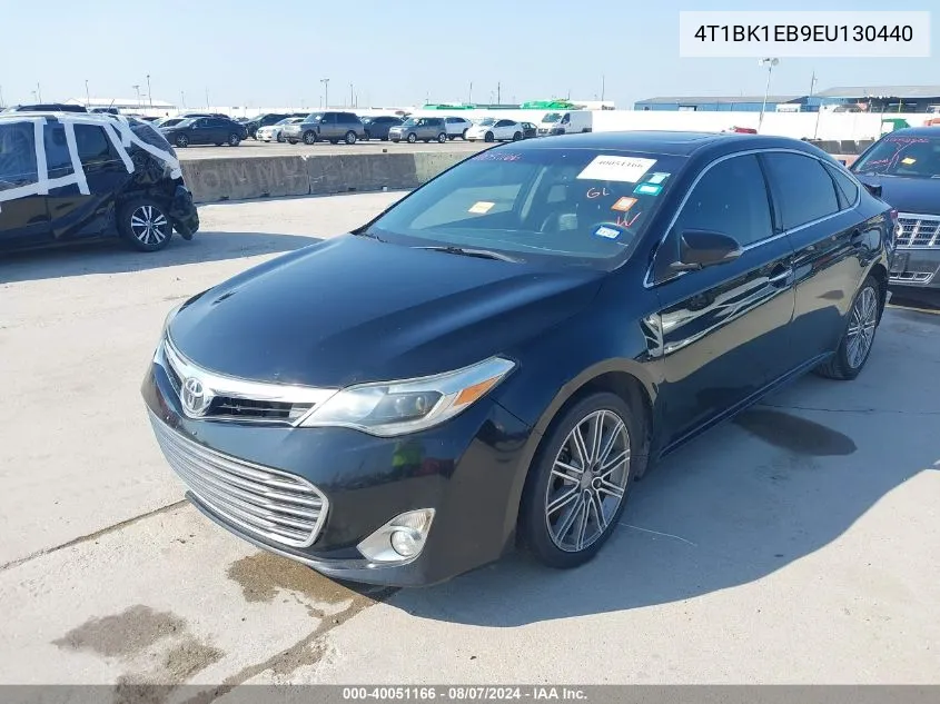 2014 Toyota Avalon Limited VIN: 4T1BK1EB9EU130440 Lot: 40051166