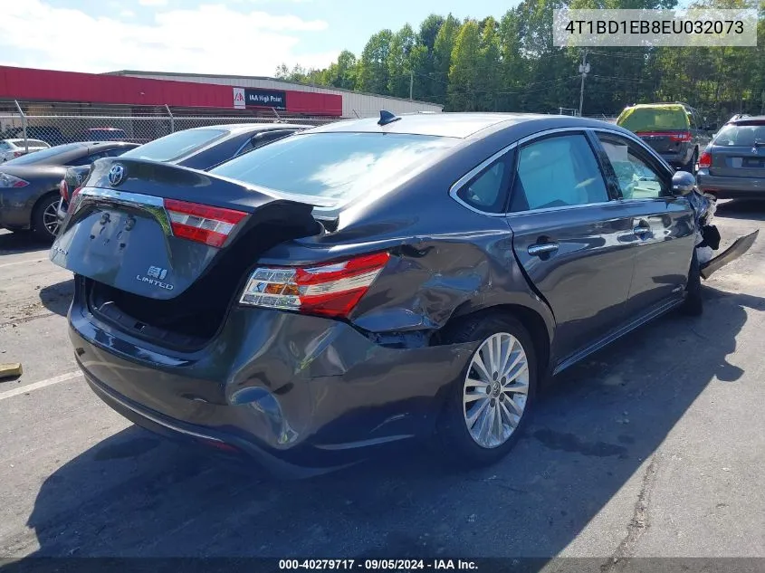 2014 Toyota Avalon Hybrid Limited VIN: 4T1BD1EB8EU032073 Lot: 40279717