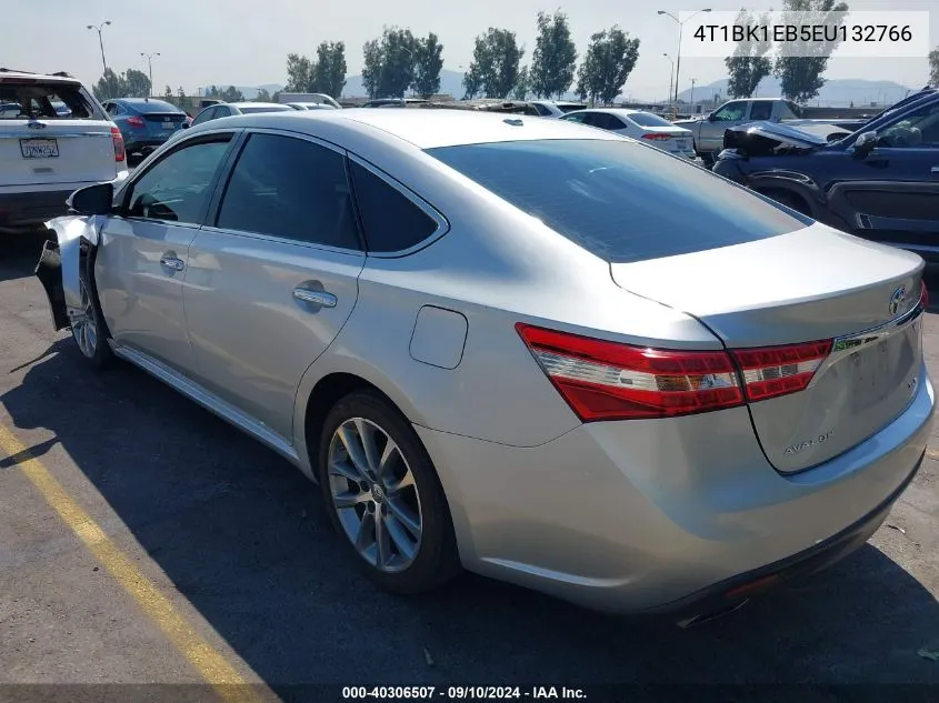 2014 Toyota Avalon Xle Touring VIN: 4T1BK1EB5EU132766 Lot: 40644771