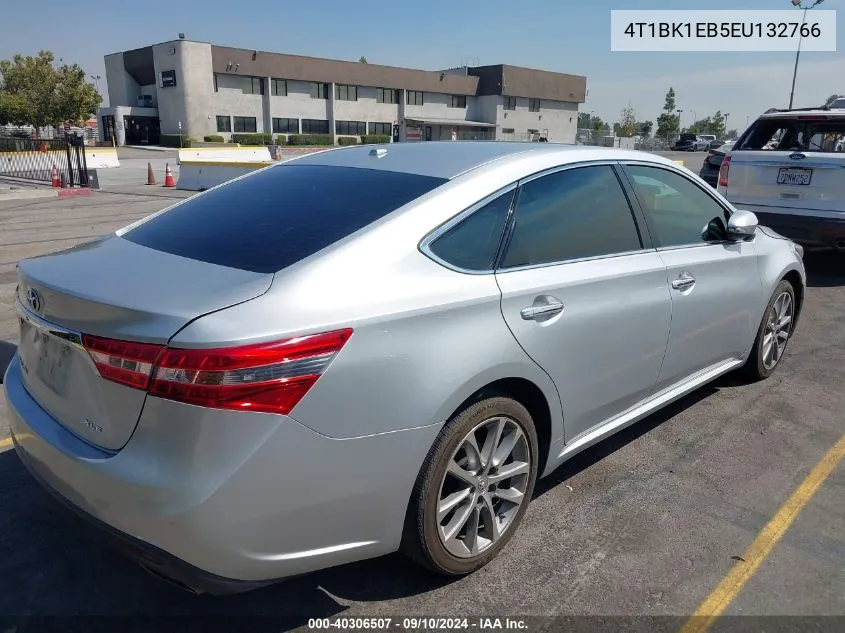 2014 Toyota Avalon Xle Touring VIN: 4T1BK1EB5EU132766 Lot: 40644771