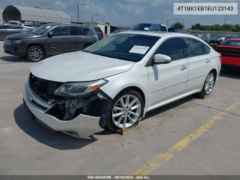 2014 Toyota Avalon Limited VIN: 4T1BK1EB1EU123143 Lot: 40344396