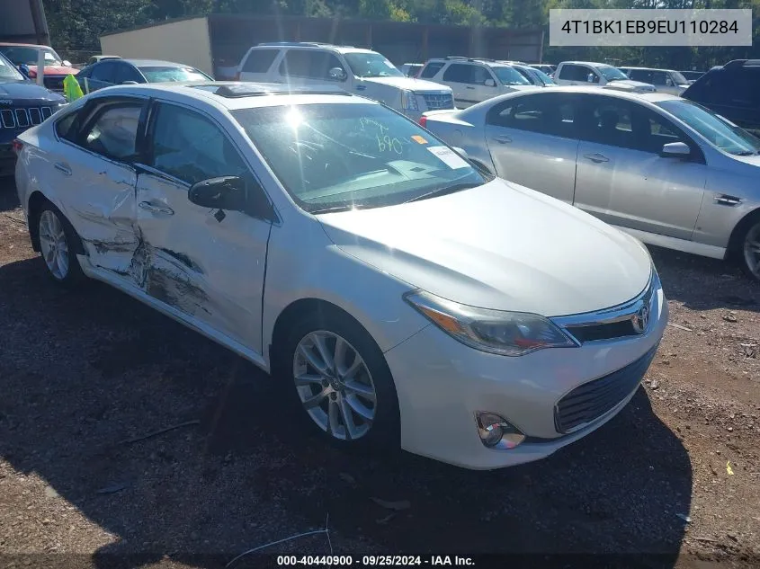 2014 Toyota Avalon Limited VIN: 4T1BK1EB9EU110284 Lot: 40440900