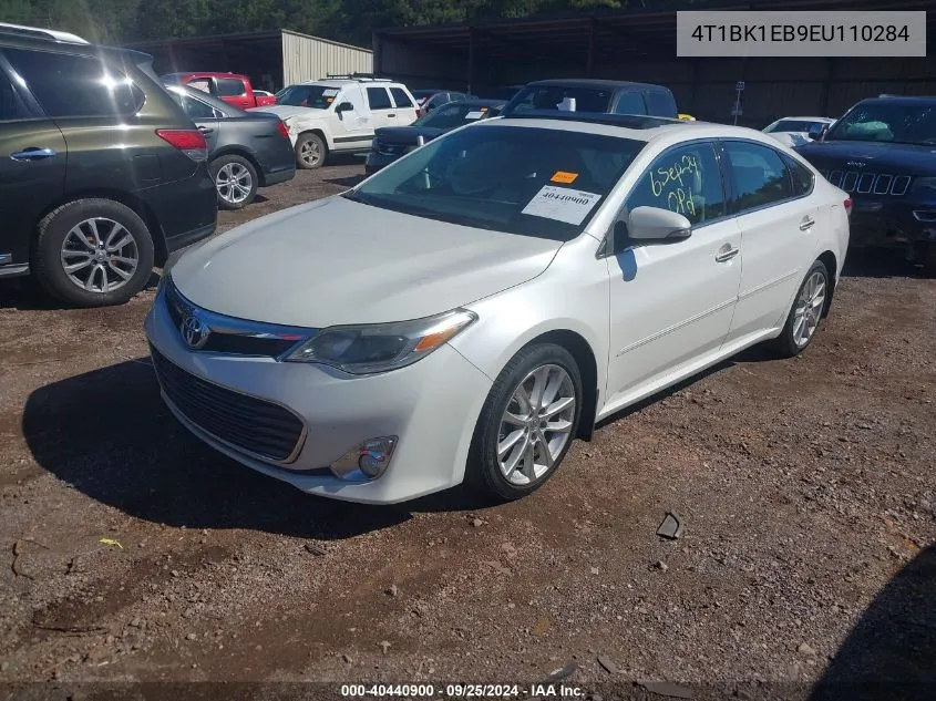 2014 Toyota Avalon Limited VIN: 4T1BK1EB9EU110284 Lot: 40440900