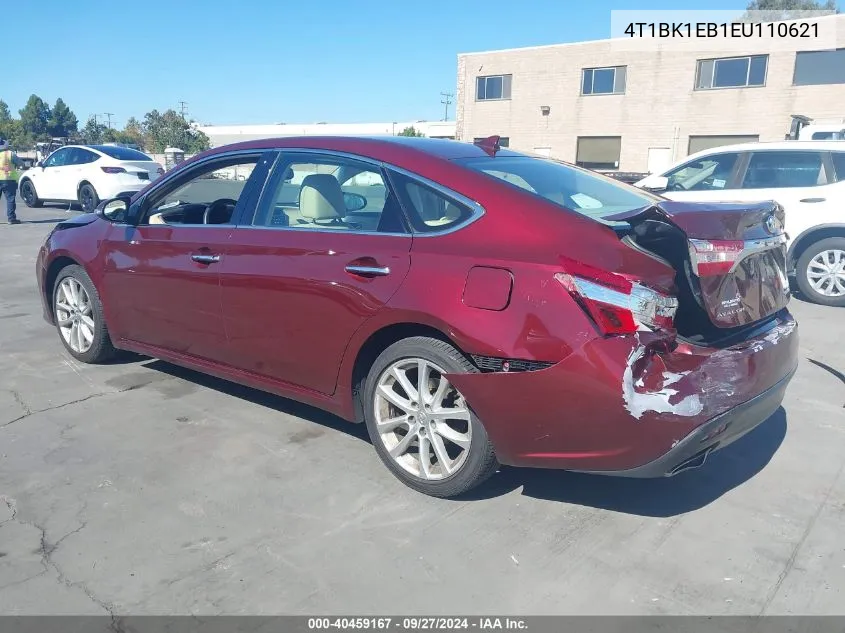 2014 Toyota Avalon Limited VIN: 4T1BK1EB1EU110621 Lot: 40459167