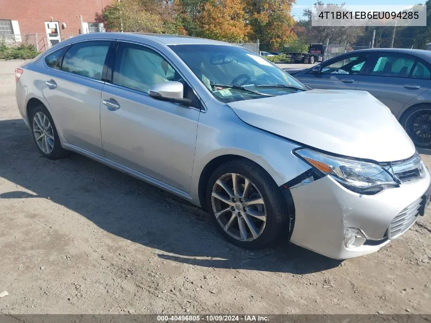 4T1BK1EB6EU094285 2014 Toyota Avalon Xle Touring