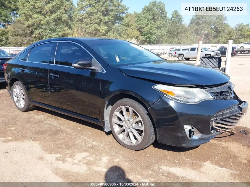 2014 Toyota Avalon VIN: 4T1BK1EB5EU124263 Lot: 40500935