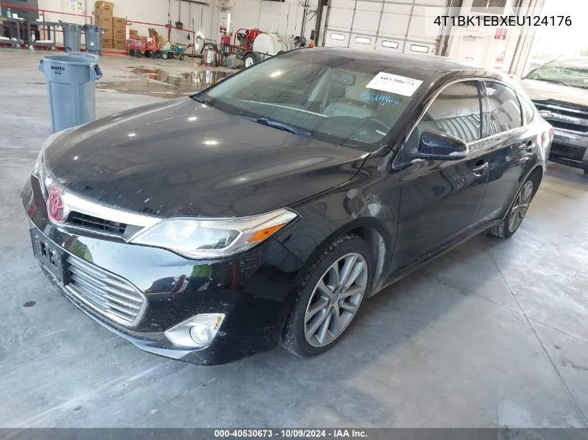 2014 Toyota Avalon Xle Touring VIN: 4T1BK1EBXEU124176 Lot: 40530673