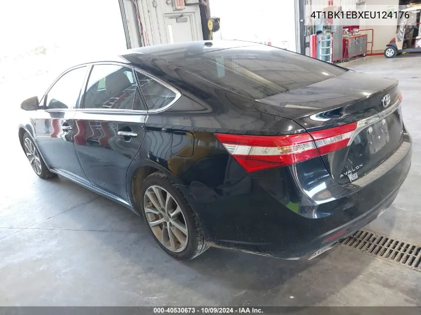 2014 Toyota Avalon Xle Touring VIN: 4T1BK1EBXEU124176 Lot: 40530673