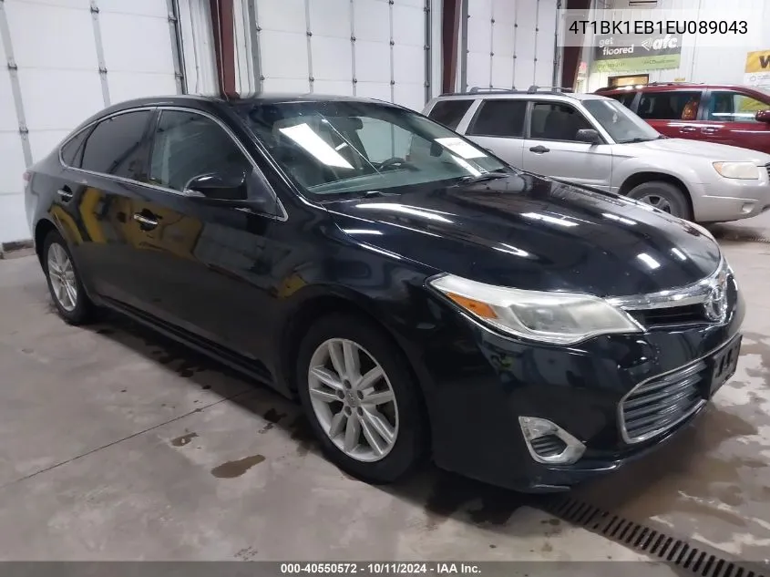 2014 Toyota Avalon Xle VIN: 4T1BK1EB1EU089043 Lot: 40550572