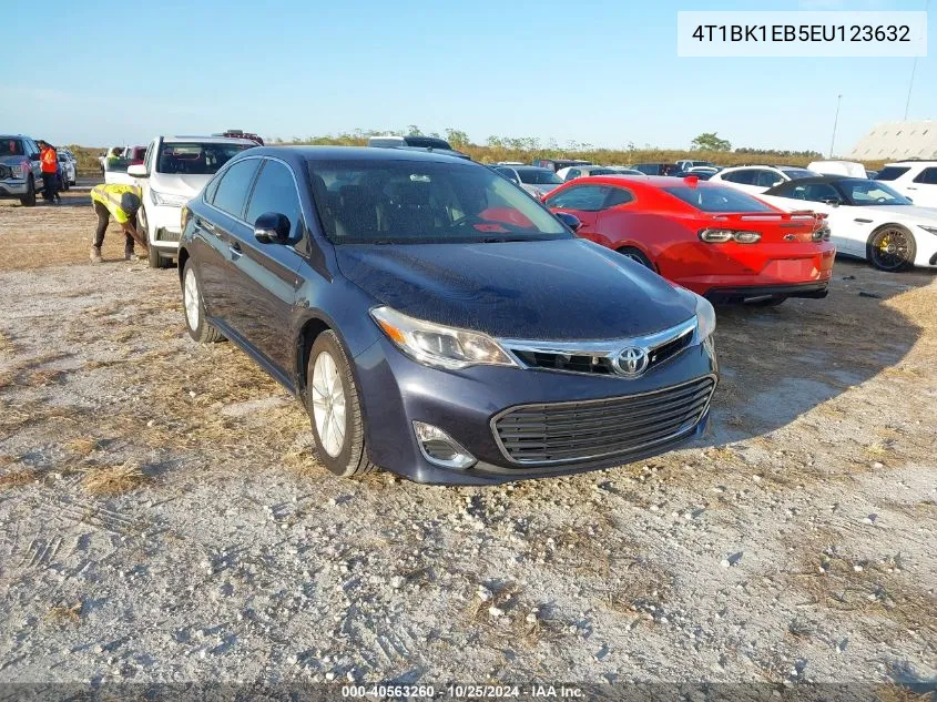 2014 Toyota Avalon Xle VIN: 4T1BK1EB5EU123632 Lot: 40563260