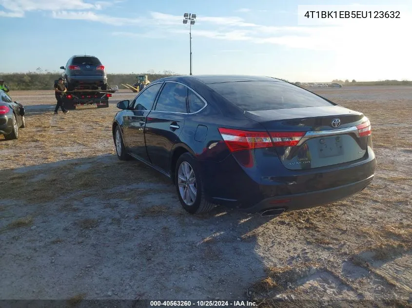 2014 Toyota Avalon Xle VIN: 4T1BK1EB5EU123632 Lot: 40563260