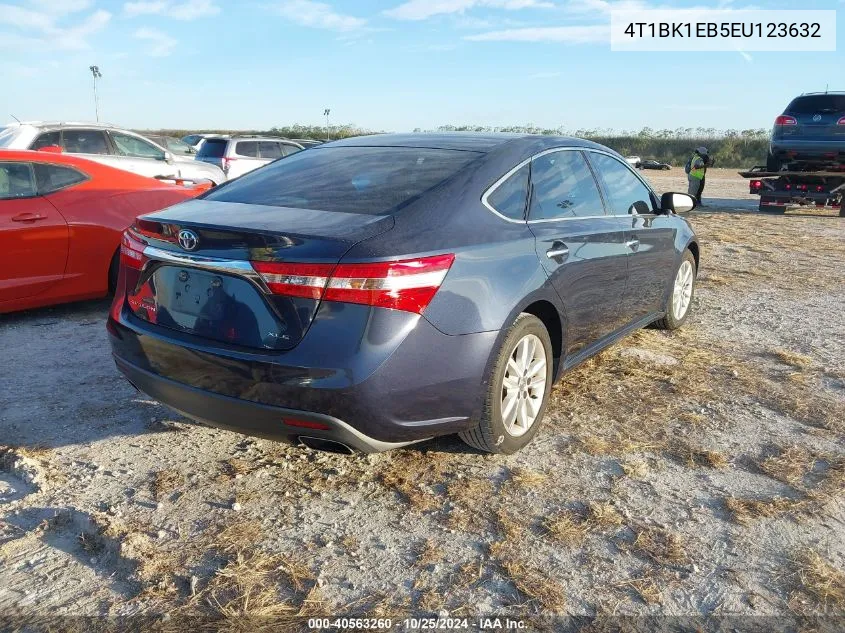 2014 Toyota Avalon Xle VIN: 4T1BK1EB5EU123632 Lot: 40563260