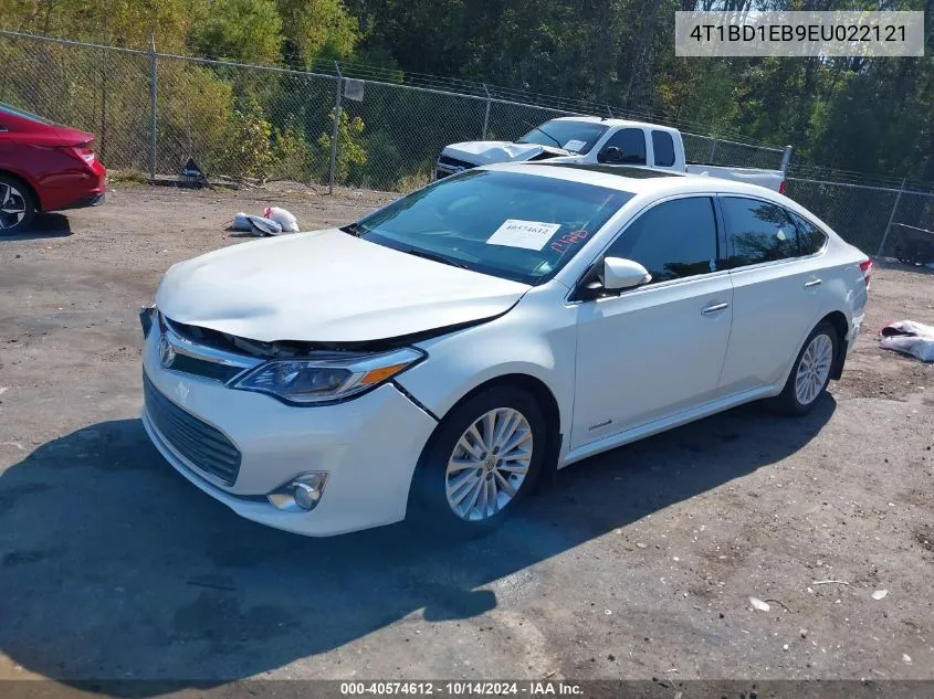 2014 Toyota Avalon Hybrid Limited VIN: 4T1BD1EB9EU022121 Lot: 40574612