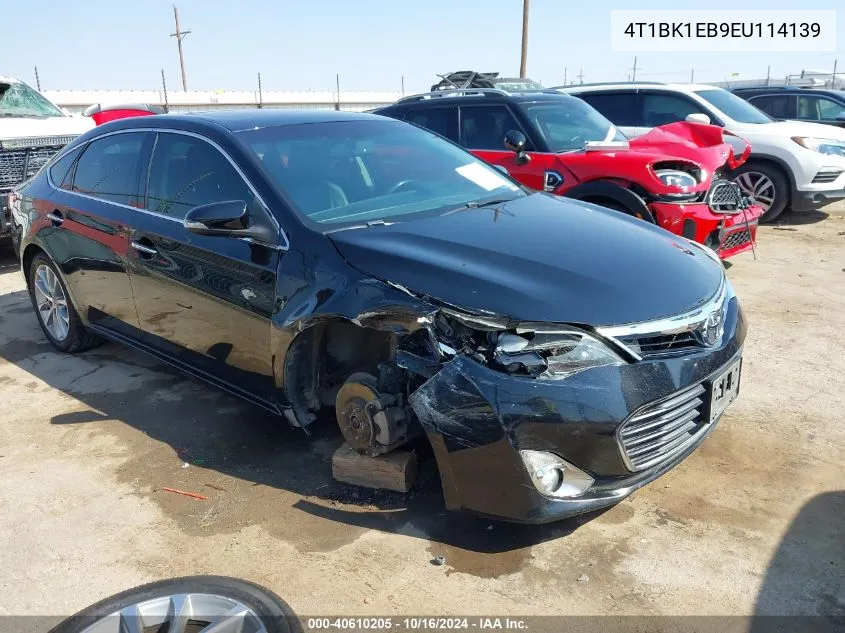 2014 Toyota Avalon Xle Touring VIN: 4T1BK1EB9EU114139 Lot: 40610205