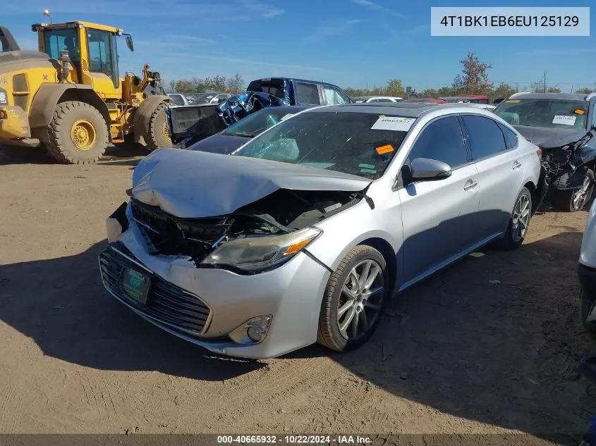 2014 Toyota Avalon Xle Touring VIN: 4T1BK1EB6EU125129 Lot: 40665932