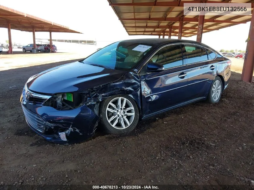 2014 Toyota Avalon Xle VIN: 4T1BK1EB8EU132566 Lot: 40678213