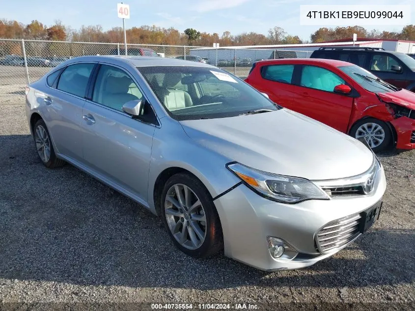 2014 Toyota Avalon Xle Touring VIN: 4T1BK1EB9EU099044 Lot: 40735554