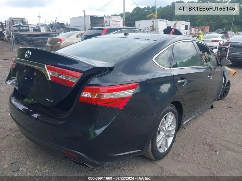 4T1BK1EB6FU165146 2015 Toyota Avalon Xle