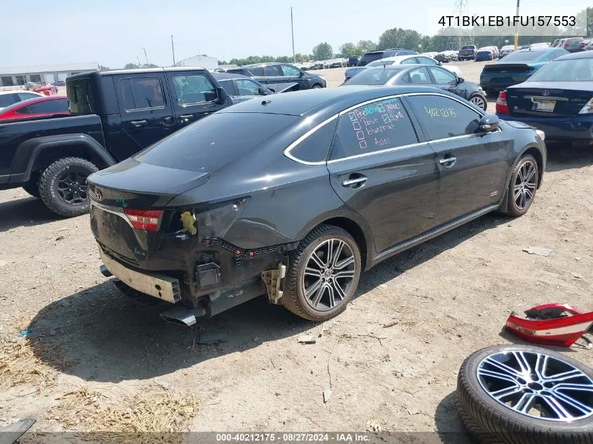 2015 Toyota Avalon Xle Touring Se VIN: 4T1BK1EB1FU157553 Lot: 40212175