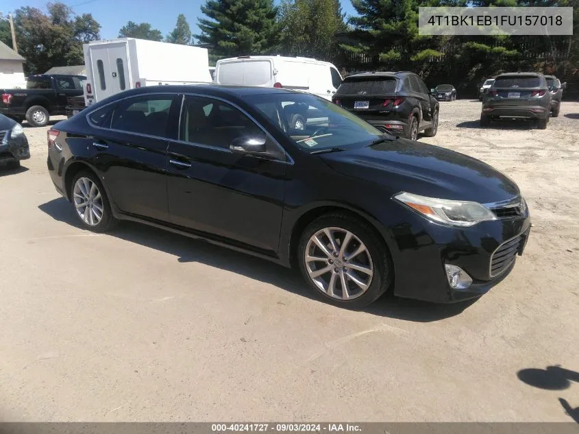 2015 Toyota Avalon Limited VIN: 4T1BK1EB1FU157018 Lot: 40241727