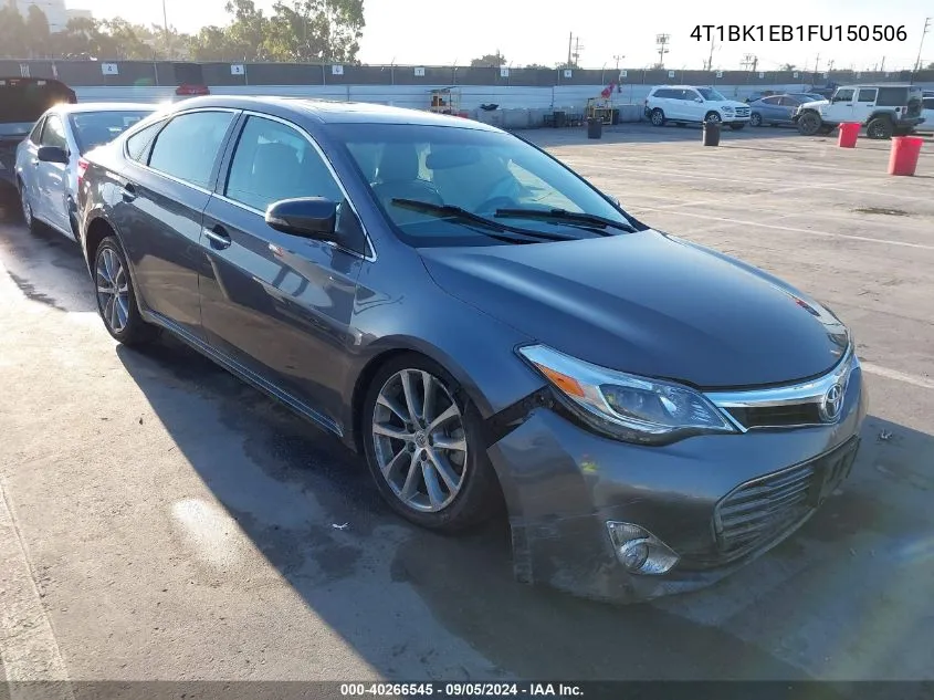 2015 Toyota Avalon Xle/Premium/Touring/Ltd VIN: 4T1BK1EB1FU150506 Lot: 40266545