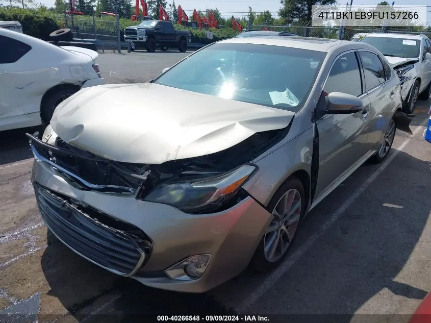 2015 Toyota Avalon Xle Touring VIN: 4T1BK1EB9FU157266 Lot: 40266548