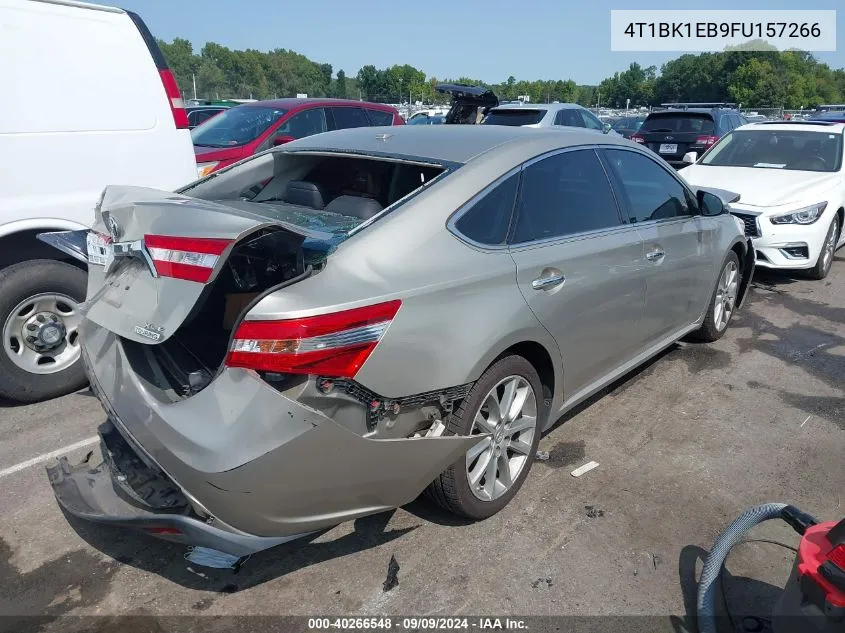 2015 Toyota Avalon Xle Touring VIN: 4T1BK1EB9FU157266 Lot: 40266548