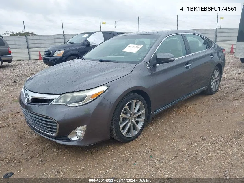 2015 Toyota Avalon Xle Touring VIN: 4T1BK1EB8FU174561 Lot: 40314053