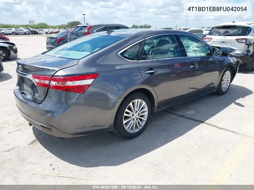 2015 Toyota Avalon Hybrid Limited VIN: 4T1BD1EB8FU042054 Lot: 40361599