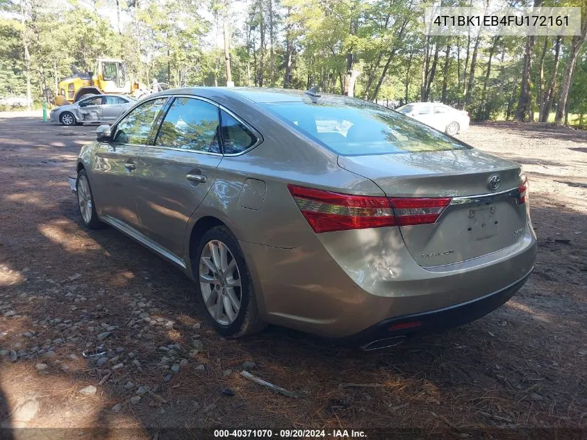 2015 Toyota Avalon Limited VIN: 4T1BK1EB4FU172161 Lot: 40371070