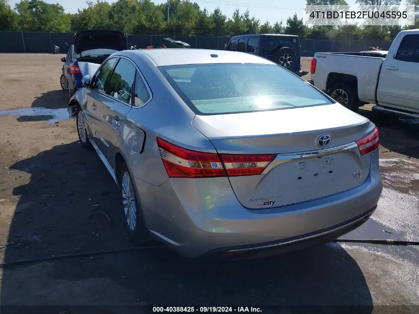 4T1BD1EB2FU045595 2015 Toyota Avalon Hybrid Xle Touring