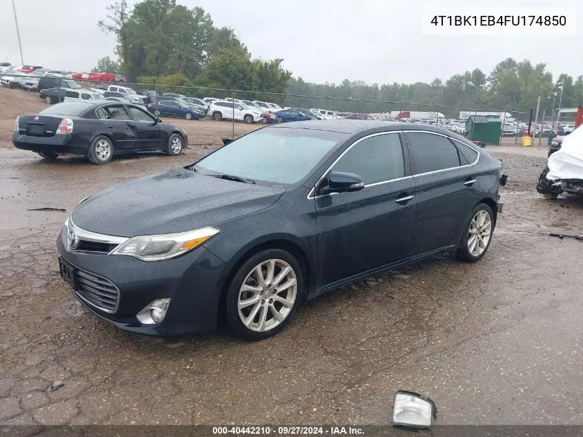 2015 Toyota Avalon Limited VIN: 4T1BK1EB4FU174850 Lot: 40442210