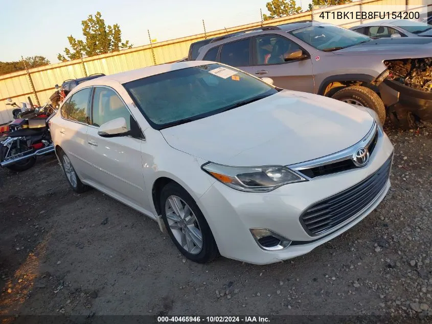 4T1BK1EB8FU154200 2015 Toyota Avalon Xle