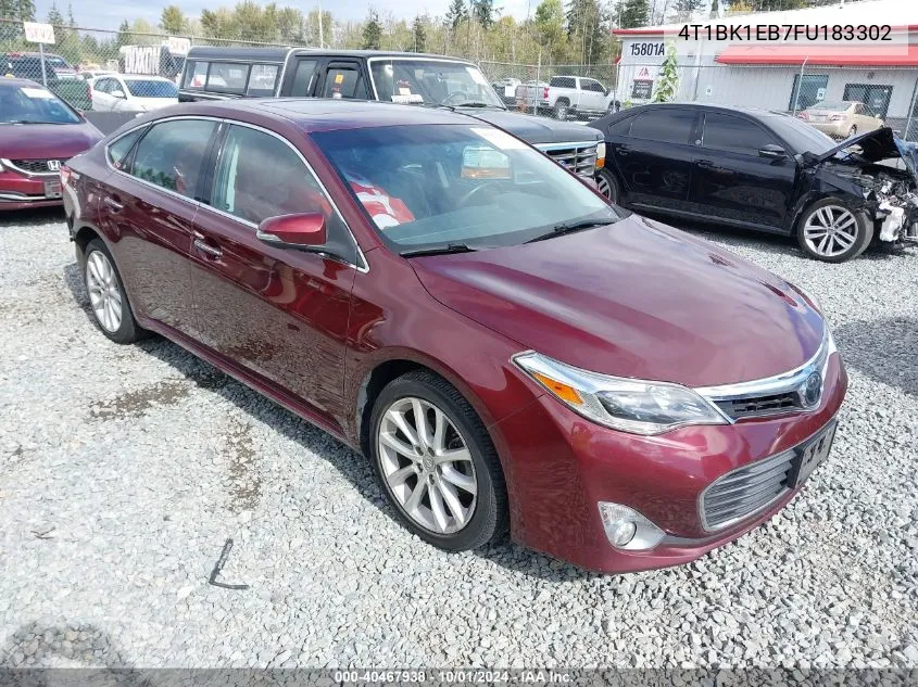 4T1BK1EB7FU183302 2015 Toyota Avalon Limited