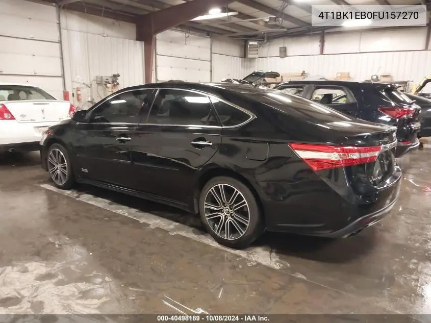 2015 Toyota Avalon Xle Touring Se VIN: 4T1BK1EB0FU157270 Lot: 40498189