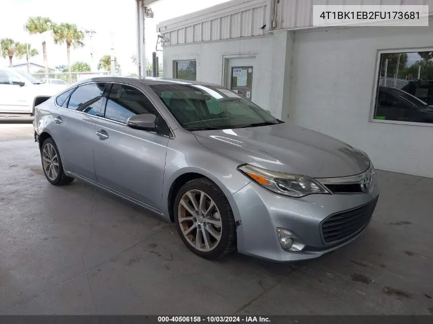 2015 Toyota Avalon Xle Touring VIN: 4T1BK1EB2FU173681 Lot: 40506158