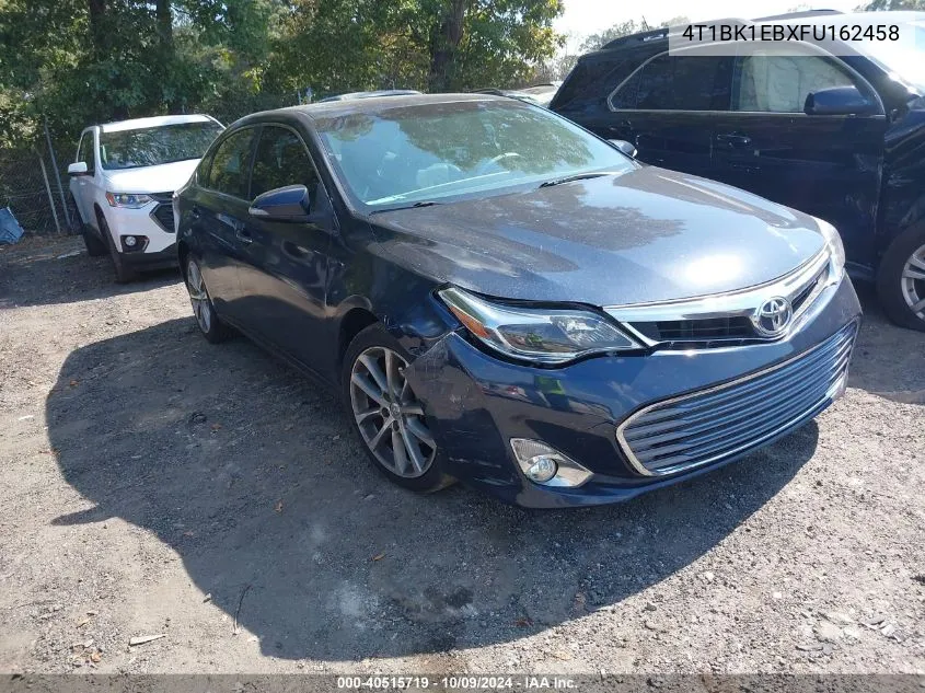 2015 Toyota Avalon Xle/Premium/Touring/Ltd VIN: 4T1BK1EBXFU162458 Lot: 40515719