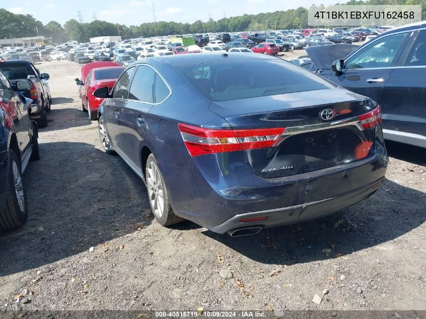 2015 Toyota Avalon Xle/Premium/Touring/Ltd VIN: 4T1BK1EBXFU162458 Lot: 40515719