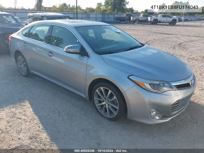 2015 Toyota Avalon Xle Touring VIN: 4T1BK1EB8FU174043 Lot: 40526246