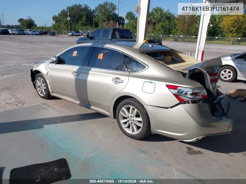 2015 Toyota Avalon Xle/Premium/Touring/Ltd VIN: 4T1BK1EB3FU161474 Lot: 40574085