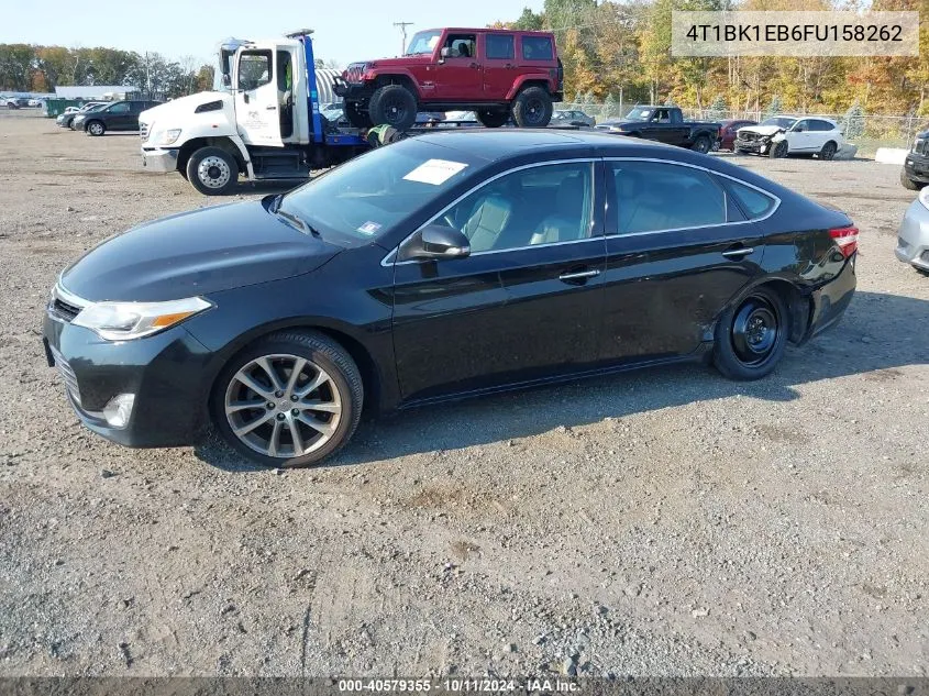 2015 Toyota Avalon Xle Touring VIN: 4T1BK1EB6FU158262 Lot: 40579355