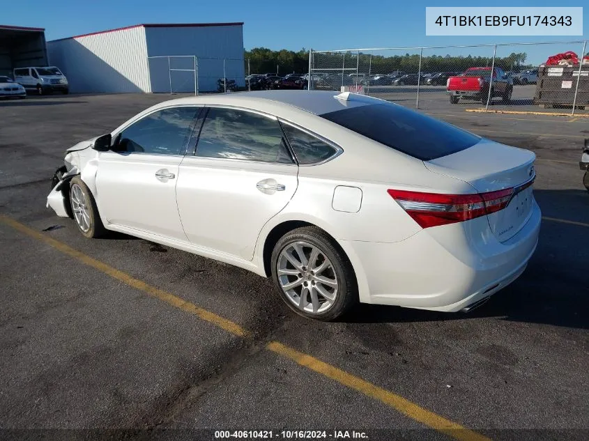 4T1BK1EB9FU174343 2015 Toyota Avalon Limited