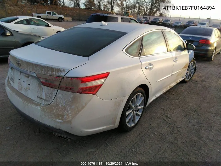 2015 Toyota Avalon Limited VIN: 4T1BK1EB7FU164894 Lot: 40701167