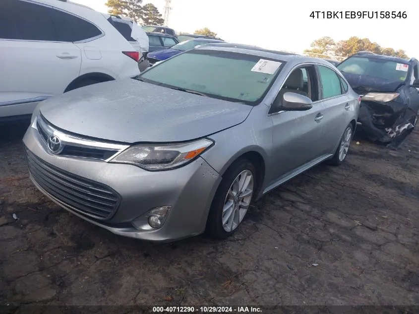 2015 Toyota Avalon Limited VIN: 4T1BK1EB9FU158546 Lot: 40712290