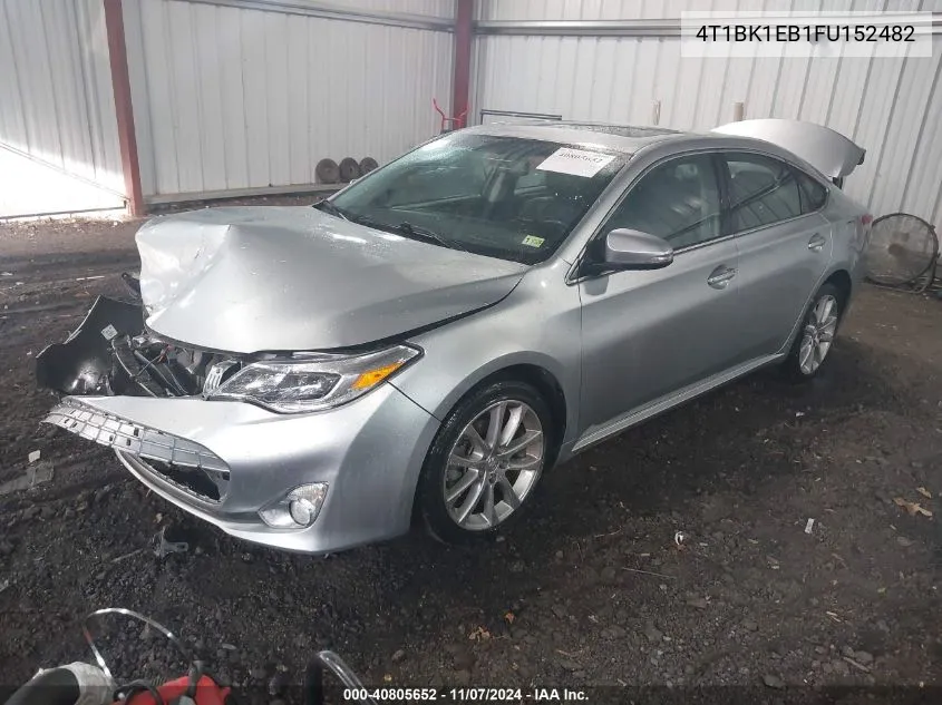 2015 Toyota Avalon Xle Touring VIN: 4T1BK1EB1FU152482 Lot: 40805652