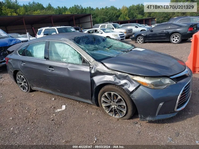 4T1BK1EB7GU201329 2016 Toyota Avalon Xle