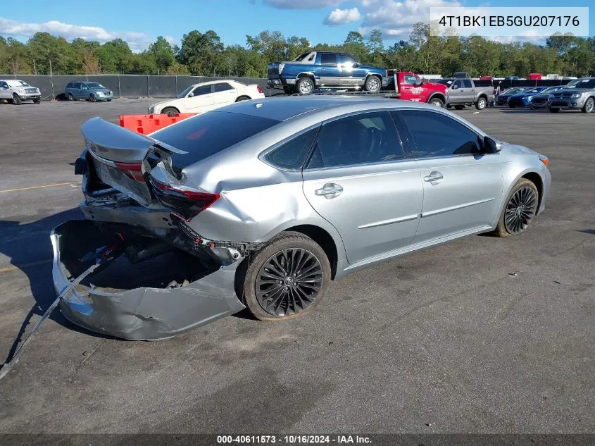 4T1BK1EB5GU207176 2016 Toyota Avalon Touring